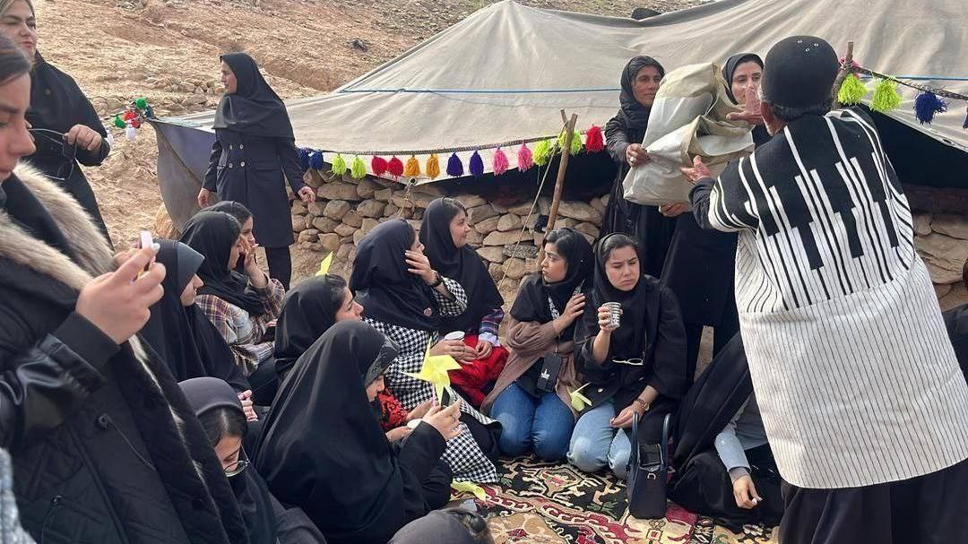 اجرای برنامه‌های فرهنگی انجمن در عشایر استان خوزستان	